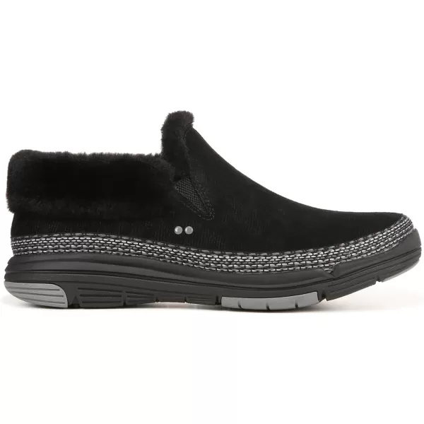 Ryka Women's Anchorage Suede Cozy Slip on Ankle Booties Boot