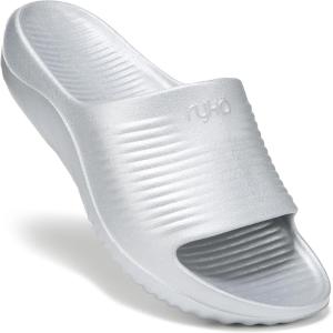 imageRyka Womens Echo Recovery Slide SandalSilver