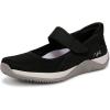 imageRyka Womens Echo Mary Jane FlatBlack