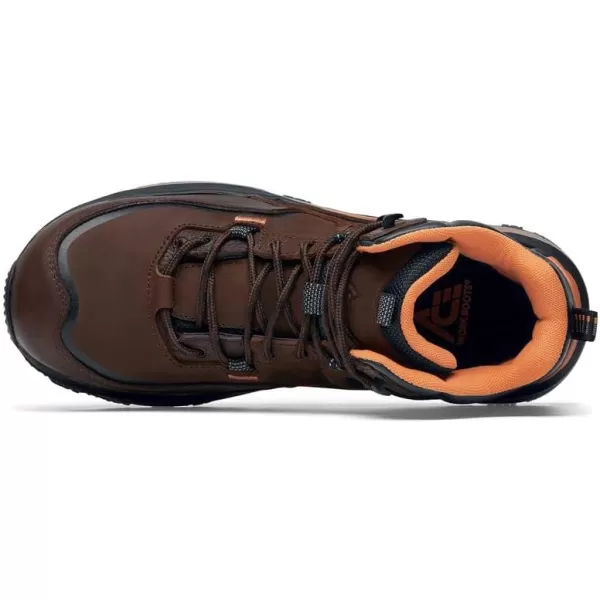 Arrow, Men's 6" Nano Composite Toe  Slip Resistant Work Boots, Water Resistant, Black)