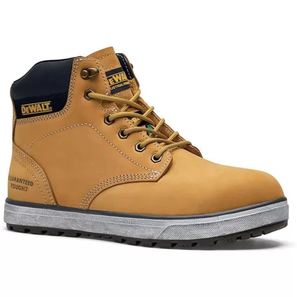 DEWALT Plasma Men's Aluminum Toe Work Boots, Leather Upper, CSA Certified