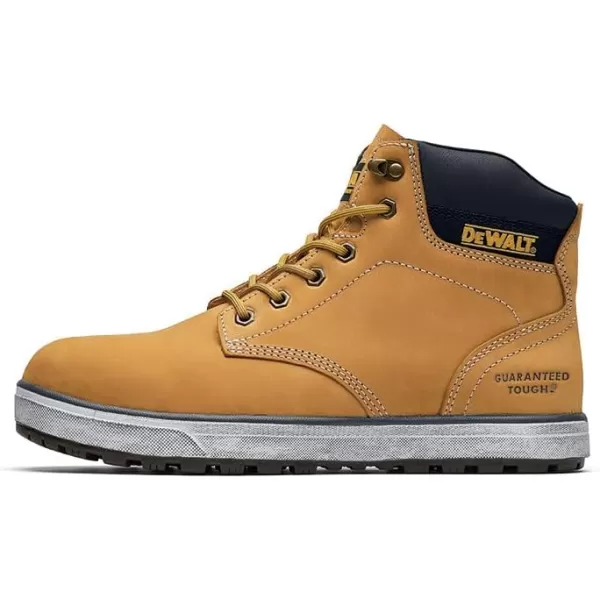 DEWALT Plasma Men's Aluminum Toe Work Boots, Leather Upper, CSA Certified