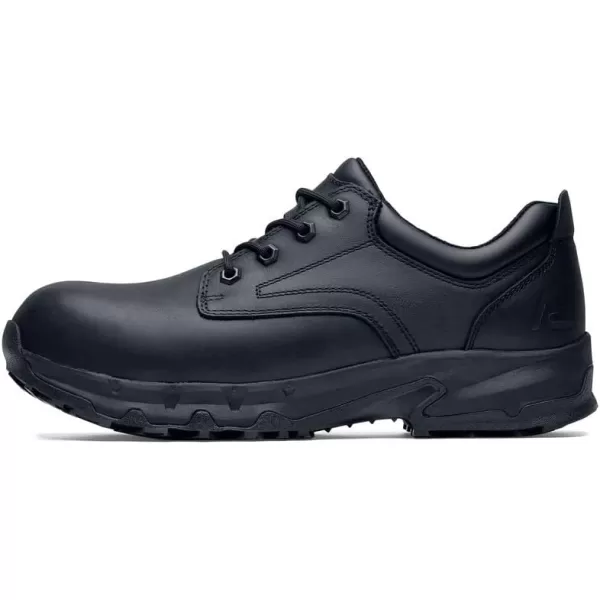 Fort Rock, Men's, Women's, Unisex Nano Composite Toe  Low Work Boots, Slip Resistant Water Resistant, Black