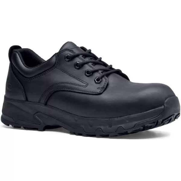 Fort Rock, Men's, Women's, Unisex Nano Composite Toe  Low Work Boots, Slip Resistant Water Resistant, Black