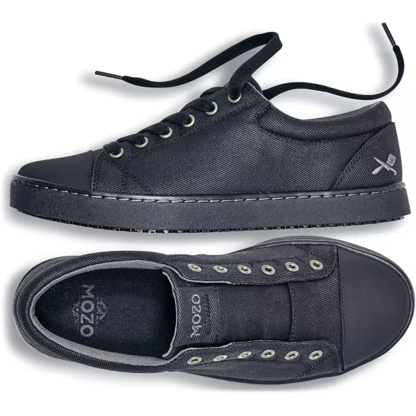 MOZO Men’s Slip Resistant Canvas Grind Work Sneakers
