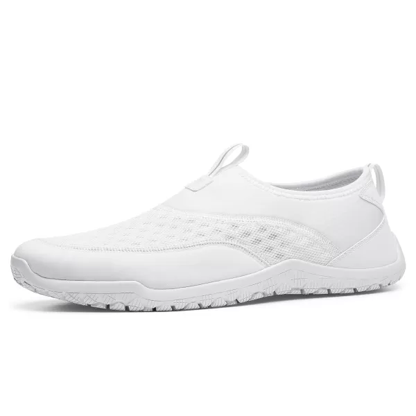 MOZO Unisex Cayman Clog, White, 8 US Men