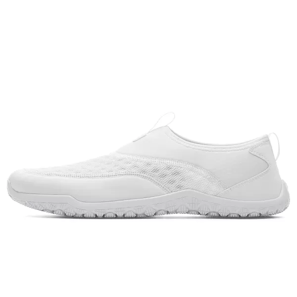 MOZO Unisex Cayman Clog, White, 8 US Men