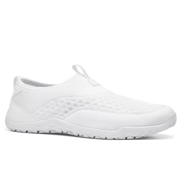 MOZO Unisex Cayman Clog, White, 8 US Men