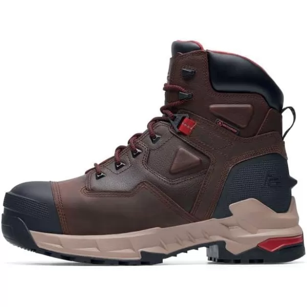 Redrock, Men's 8" and 6" Composite Toe  Work Boots, Slip Resistant, Water Resistant)