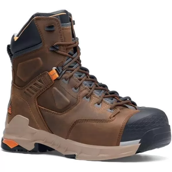 Redrock, Men's 8" and 6" Composite Toe  Work Boots, Slip Resistant, Water Resistant)