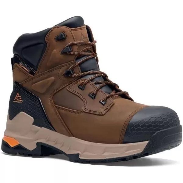 Redrock, Men's, Women's, Unisex 6" Composite Toe  Slip Resistant Work Boots, Water Resistant)