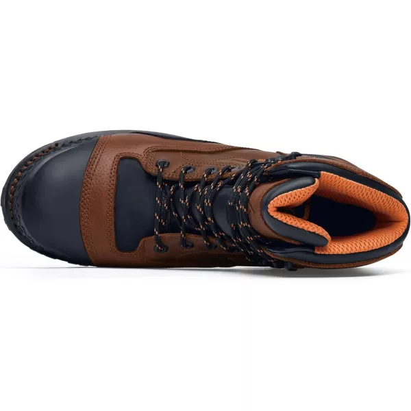 Roan Mountain, Men's 8 Inch - Nano Composite Toe,Waterproof Work Boots, Slip Resistant, Brown