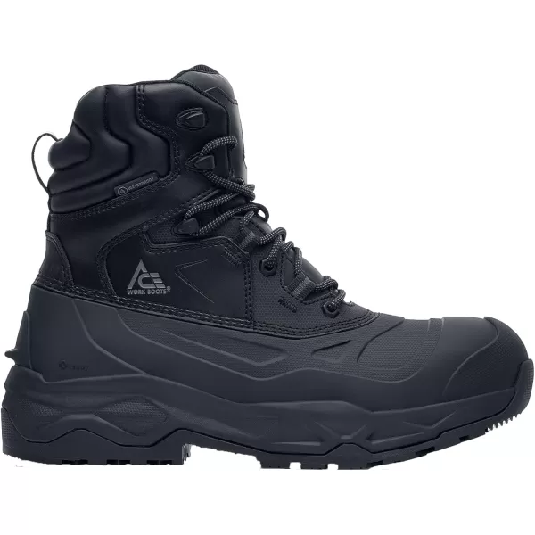 Shoes for Crews ACE Fargo II, Men's Soft Toe  Work Boots, Slip Resistant and Waterproof