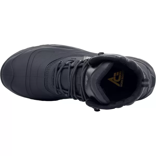 Shoes for Crews ACE Fargo II, Men's Soft Toe  Work Boots, Slip Resistant and Waterproof