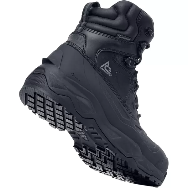 Shoes for Crews ACE Fargo II, Men's, Women's, Unisex Composite Toe  Work Boots, Slip Resistant, Waterproof