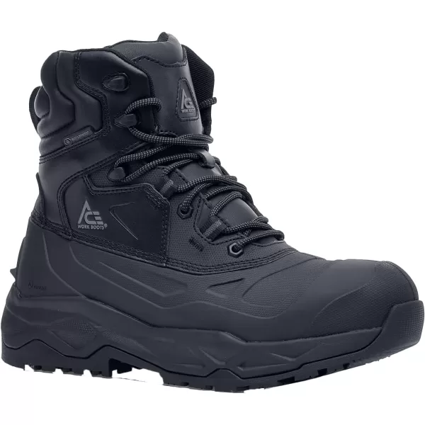 Shoes for Crews ACE Fargo II, Men's, Women's, Unisex Composite Toe  Work Boots, Slip Resistant, Waterproof