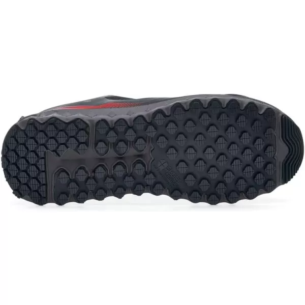 Shoes for Crews Bridgetown, Men's Slip Resistant Work Shoes, Water Resistant Sneakers, Soft and Nano Composite Toe, Black)