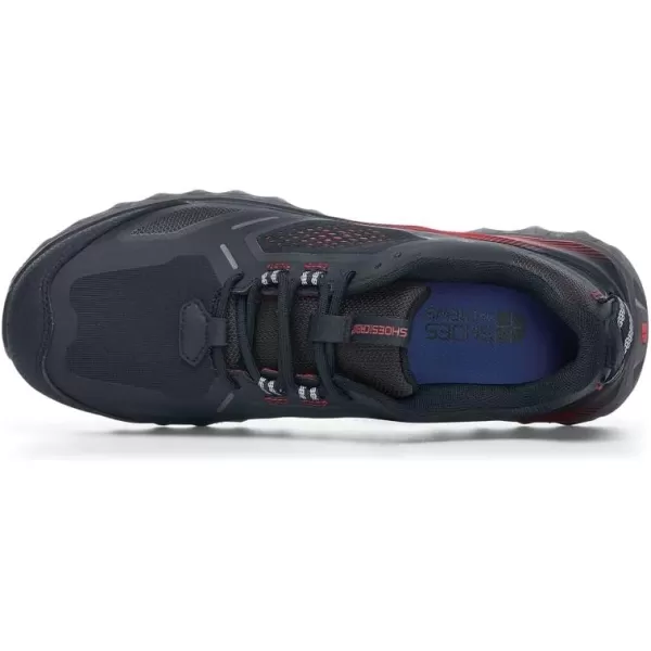 Shoes for Crews Bridgetown, Men's Slip Resistant Work Shoes, Water Resistant Sneakers, Soft and Nano Composite Toe, Black)