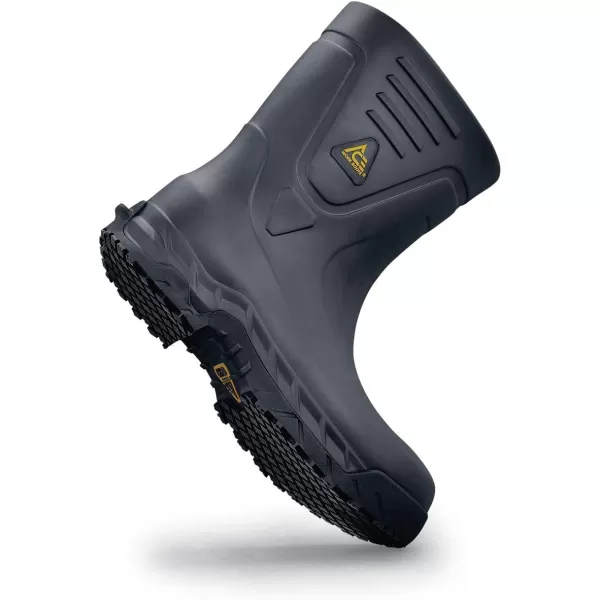 Shoes for Crews Bullfrog II, Soft Toe Boots, Work Boots for Men Women, Botas De Trabajo, Work &amp; Safety Footwear, Work Shoes, Slip Resistant, Water Resistant)