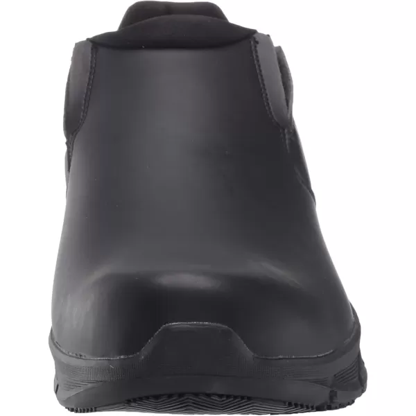 Shoes for Crews Cater II, Men's Non Slip, Slip On Black Shoes for Men, Water Resistant Work Shoes &amp; Restaurant or Food Service Sneakers - Med Comfortable Slip Resistant Shoes, Safety Footwear