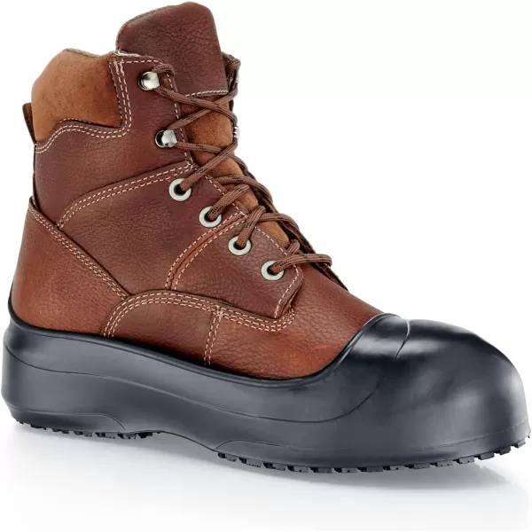 Shoes for Crews Crewguard, Men's, Women's, Unisex Steel Toe  Overshoes, Slip Resistant, Black, L, Men's 10.5-12.5 / Women's 12.5-14.5)