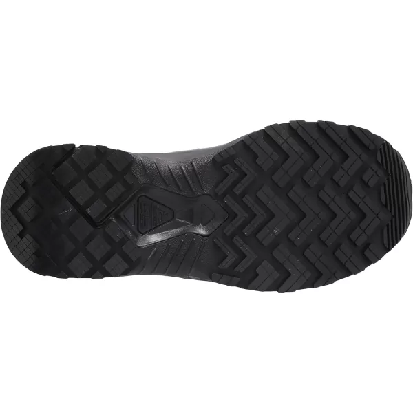 Shoes for Crews Defender Mid, Men's, Women's, Unisex Soft Toe  and Nano Composite Toe  Work Shoes, Slip Resistant, Water Resistant, Black)