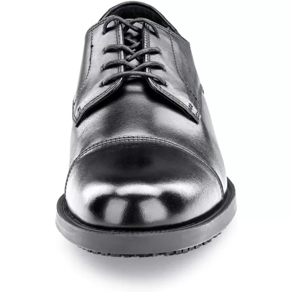 Shoes for Crews Dress Shoes for Men, Men’s Oxfords, Zapatos De Vestir Para Hombre, Slip Resistant, Safety, Brown or Black)