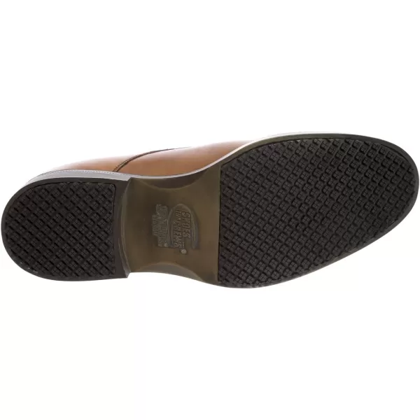 Shoes for Crews Dress Shoes for Men, Men’s Oxfords, Zapatos De Vestir Para Hombre, Slip Resistant, Safety, Brown or Black)