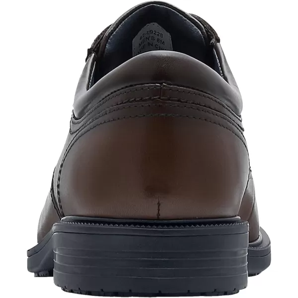 Shoes for Crews Dress Shoes for Men, Men’s Oxfords, Zapatos De Vestir Para Hombre, Slip Resistant, Safety, Brown or Black)