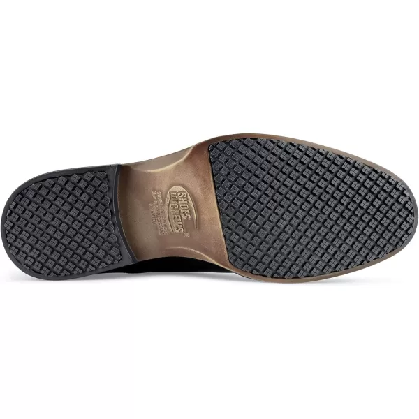 Shoes for Crews Dress Shoes for Men, Men’s Oxfords, Zapatos De Vestir Para Hombre, Slip Resistant, Safety, Brown or Black