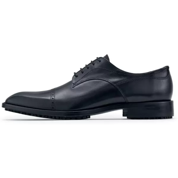 Shoes for Crews Dress Shoes for Men, Men’s Oxfords, Zapatos De Vestir Para Hombre, Slip Resistant, Safety, Brown or Black)