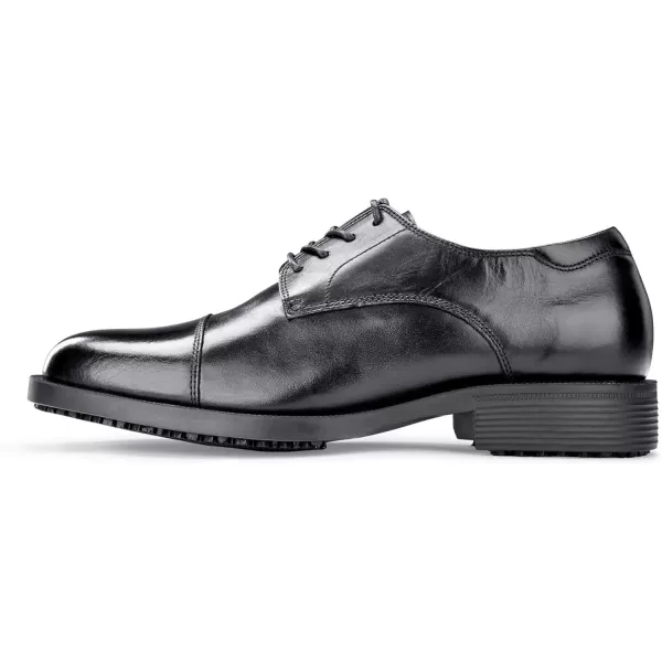 Shoes for Crews Dress Shoes for Men, Men’s Oxfords, Zapatos De Vestir Para Hombre, Slip Resistant, Safety, Brown or Black)