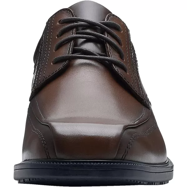 Shoes for Crews Dress Shoes for Men, Men’s Oxfords, Zapatos De Vestir Para Hombre, Slip Resistant, Safety, Brown or Black)