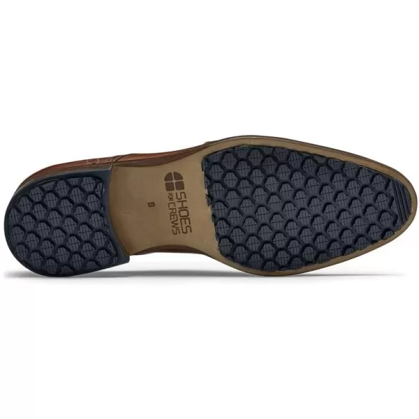 Shoes for Crews Dress Shoes for Men, Men’s Oxfords, Zapatos De Vestir Para Hombre, Slip Resistant, Safety, Brown or Black)