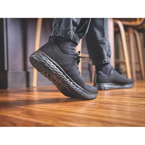 Shoes for Crews Everlight Mens Non Slip Work Shoes - Work &amp; Safety Footwear, Lace-Up Breathable Work Shoes for Men, zapato de trabajo para hombre