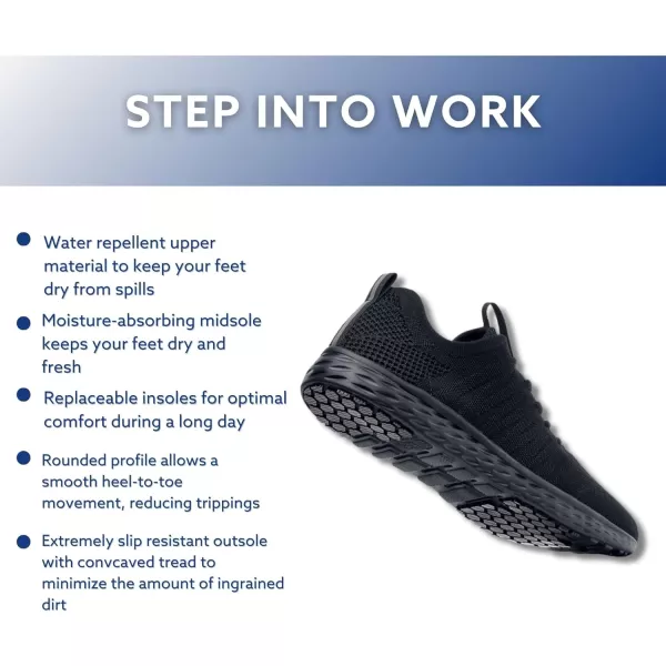 Shoes for Crews Everlight Womens Non Slip Work Shoes Sneakers Walking Water Resistant zapatos para mujer Food Service Nurse