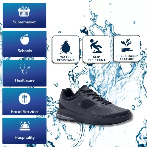 Shoes for Crews Evolution II, Men's Slip Resistant Food Service Work Sneaker