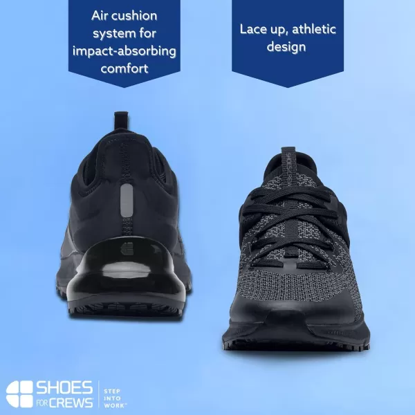 Shoes for Crews Gia Women's Slip Resistant Work Shoes Non Slip Sneakers Walking Water Resistant Zapatillas Zapatos Trabajo Food Service Chef Kitchen