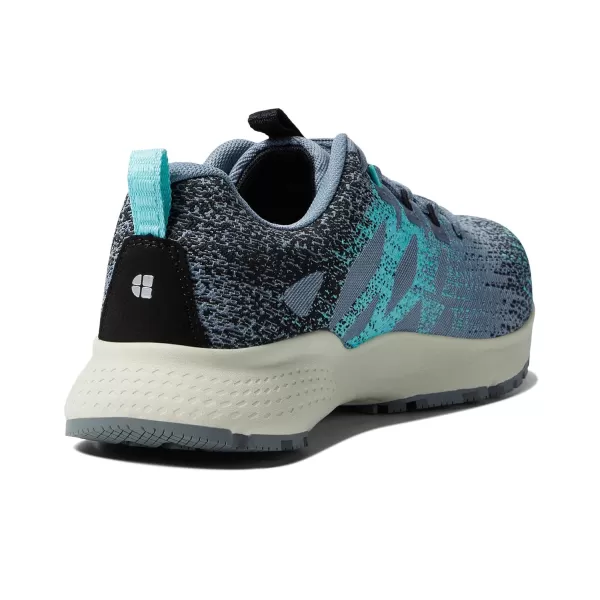Shoes for Crews Heather II, Women's Nano Composite Toe  Work Shoes, Slip Resistant, Water Resistant, Burgundy, Size 5