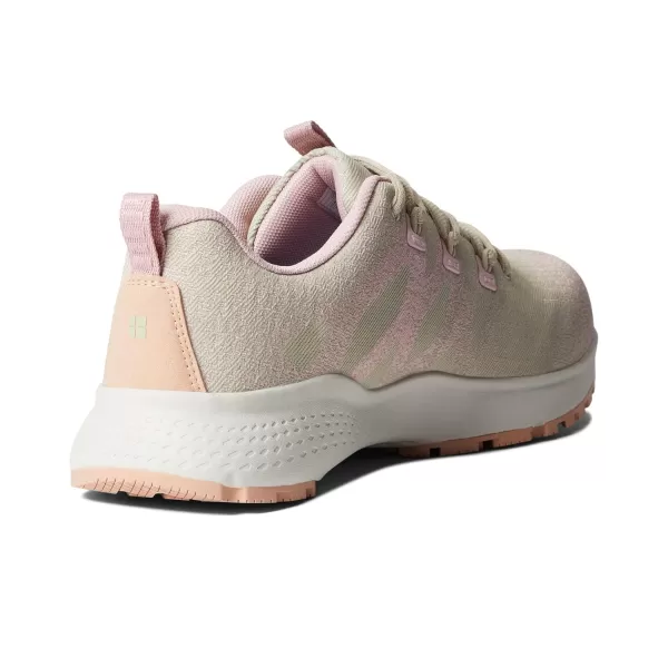 Shoes for Crews Heather II, Women's Nano Composite Toe  Work Shoes, Slip Resistant, Water Resistant, Burgundy, Size 5