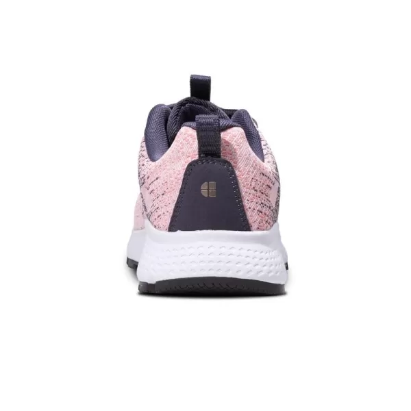 Shoes for Crews Heather II, Women's Nano Composite Toe  Work Shoes, Slip Resistant, Water Resistant, Burgundy, Size 5