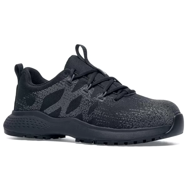 Shoes for Crews Heather II, Women's Nano Composite Toe  Work Shoes, Slip Resistant, Water Resistant, Burgundy, Size 5