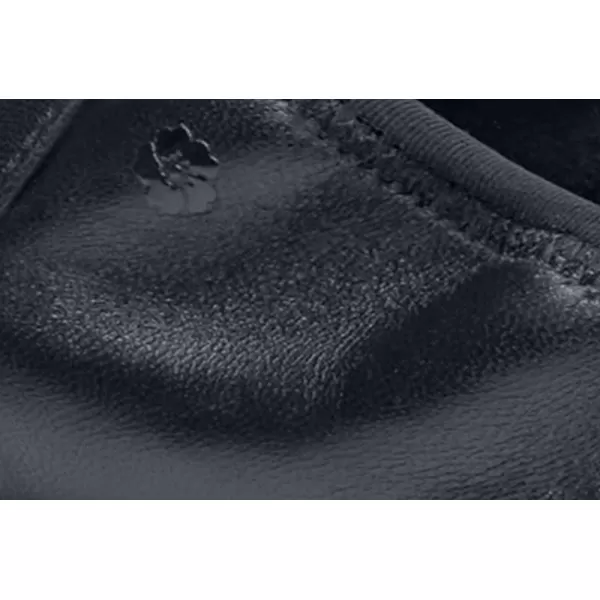 Shoes for Crews LILA Ina, Women's Work Ballet Flats, Slip Resistant, Lightweight, Black Shoes
