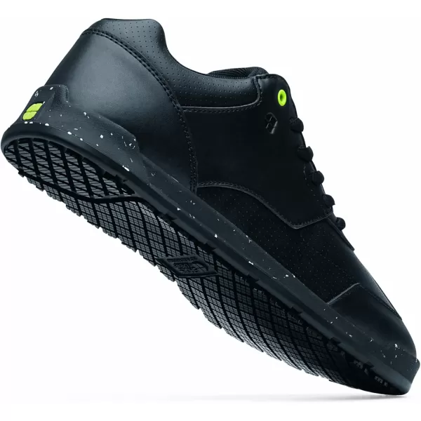 Shoes for Crews Liberty Women's Non Slip Work Shoes - Work &amp; Safety Footwear, Comfortable Water Resistant Womens Food Service Sneakers - Black