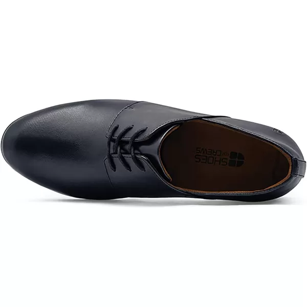 Shoes for Crews Madison III, Women's Slip Resistant Work Shoes, Water Resistant, Black