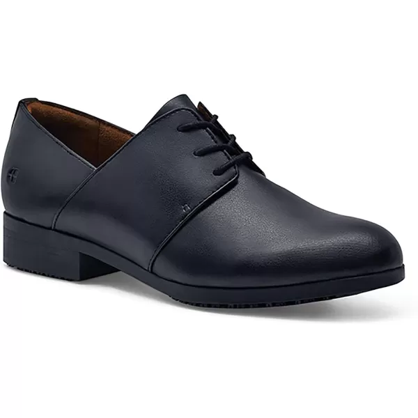 Shoes for Crews Madison III, Women's Slip Resistant Work Shoes, Water Resistant, Black