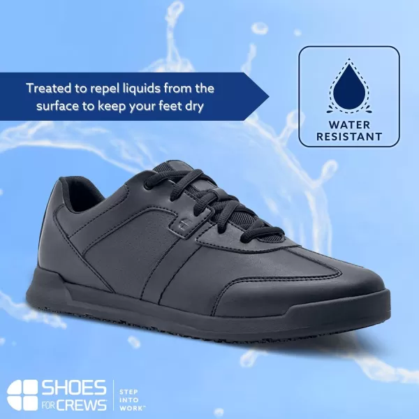 Shoes for Crews Men's Freestyle II Non Slip Work Shoes - Work &amp; Safety Footwear, Food Service Work Sneakers, Lace-Up Breathable Work Shoes for Men