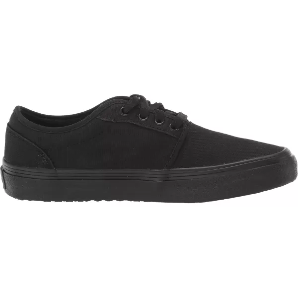 Shoes for Crews Merlin, Men's, Women's, Unisex Slip Resistant Food Service Work Sneakers, Water Resistant, Canvas, Black Or Grey