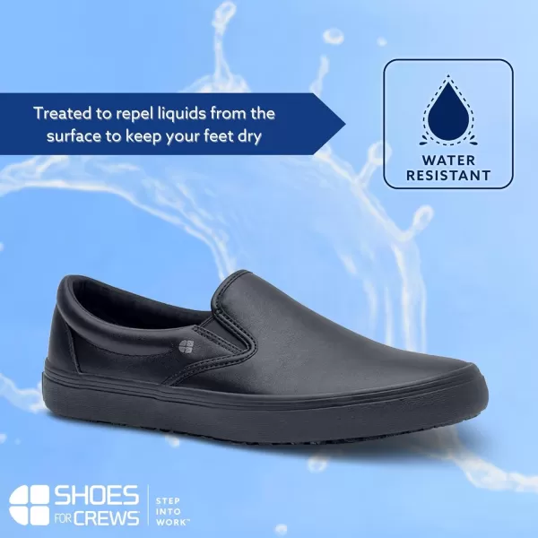 Shoes for Crews Merlin, Slip-On, Men's, Women's, Unisex, Slip Resistant Work Shoes