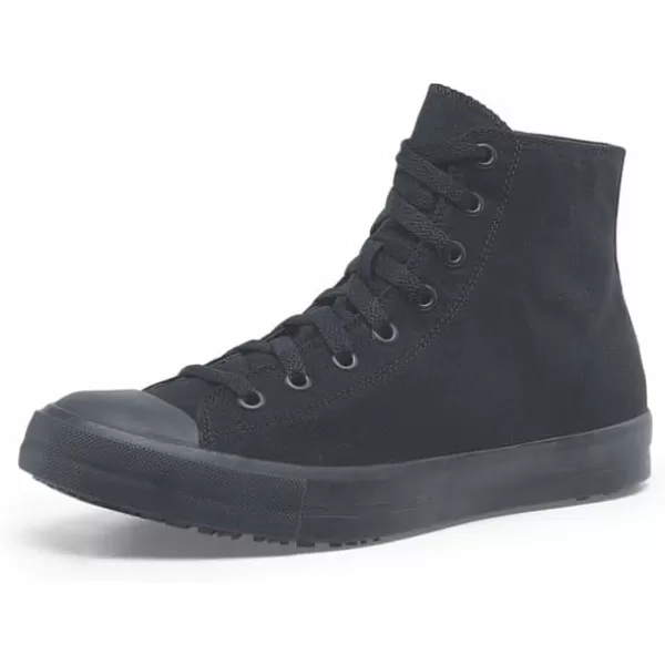 Shoes for Crews Pembroke, Men's, Women's, Unisex Slip Resistant Work Shoes, Water Resistant Sneakers, Black Canvas or Leather